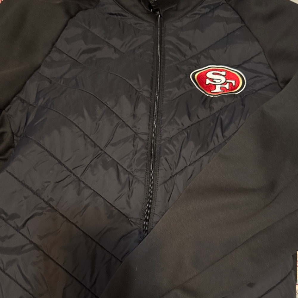 Antigua Black Jacket with Red Logo
